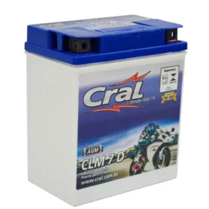 bateria de moto Cral 6ah