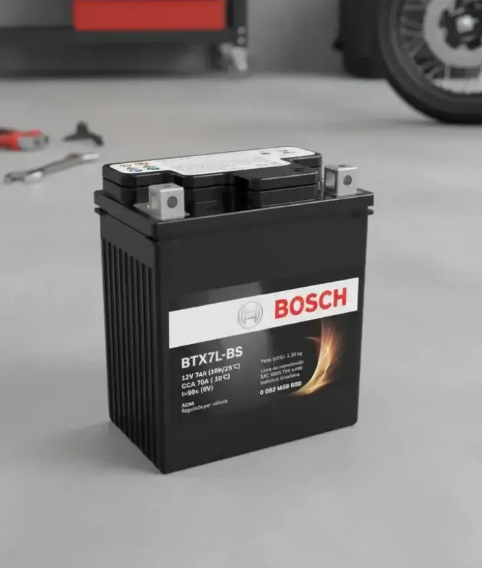 bateria de motocicleta Total Baterias