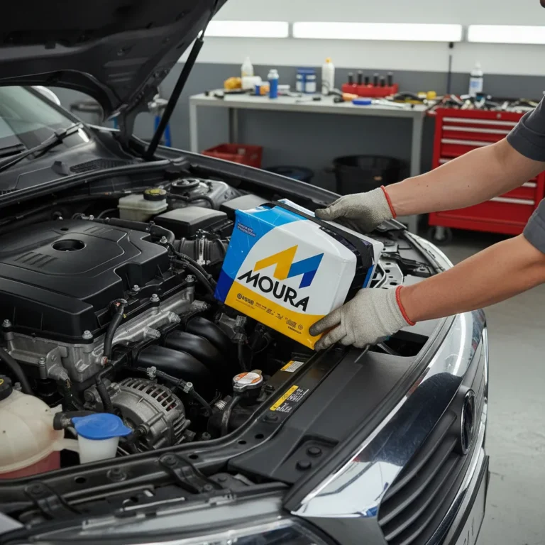 bateria moura troca no carro