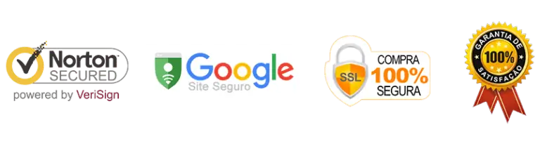 selo de autenticação de segurança